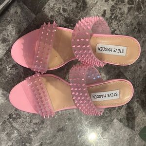 Steve Madden pink heels size 6